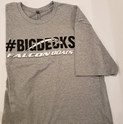 Falcon Next Level CVC Crew Gray Large