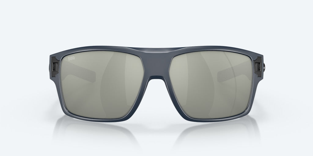 New Authentic Costa Sunglasses- Diego -Midnight Blue Frame/Gray Silver Mirror Lens-580G