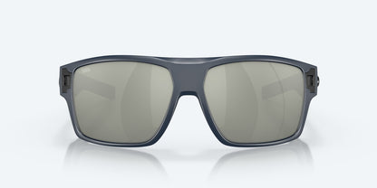 New Authentic Costa Sunglasses- Diego -Midnight Blue Frame/Gray Silver Mirror Lens-580G