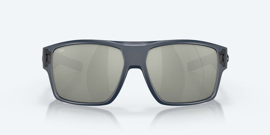New Authentic Costa Sunglasses- Diego -Midnight Blue Frame/Gray Silver Mirror Lens-580G