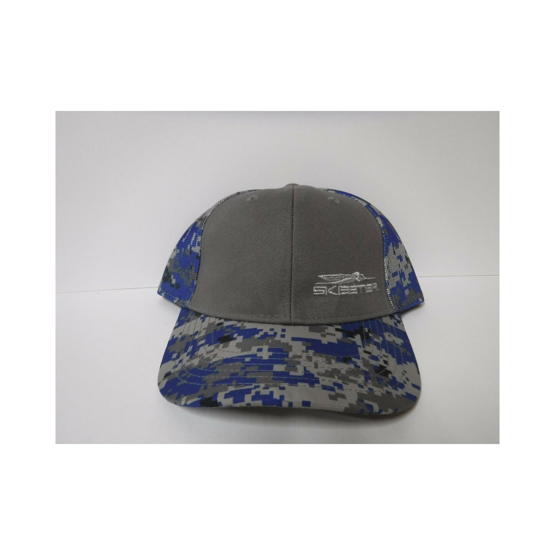 Gray/ Royal Blue Camo