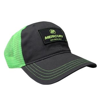 Charcoal w/Neon Green