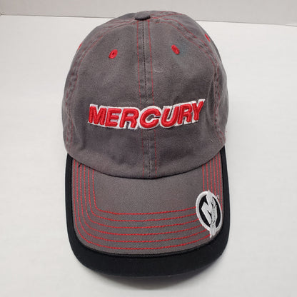 New Authentic Mercury Marine Hat Honcho Hat Gray