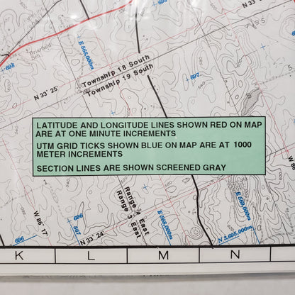 Atlantic Mapping GPS Waterproof Map Logan Martin