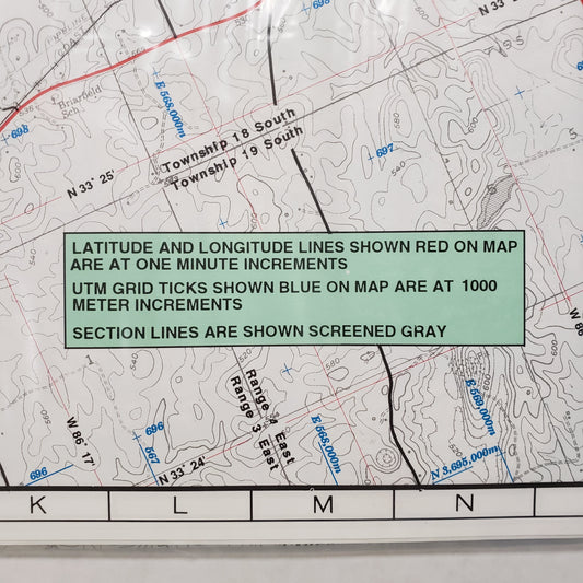 Atlantic Mapping GPS Waterproof Map Logan Martin