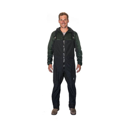 Buck N Bass Reservoir Rain Shell Bib Pant Black XL