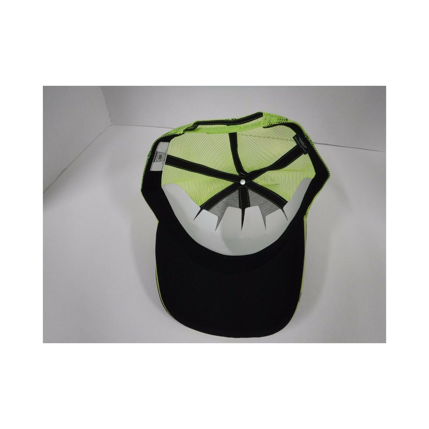 New Calcutta Black with Green Logo and Mesh