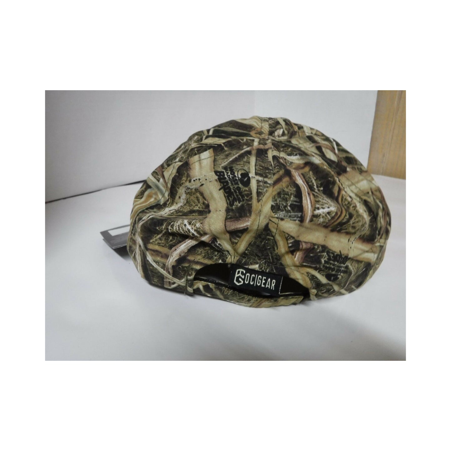 New Authentic Mossy Oak Hat Green Tree Camo Blades/ Black Mesh Liner Inside