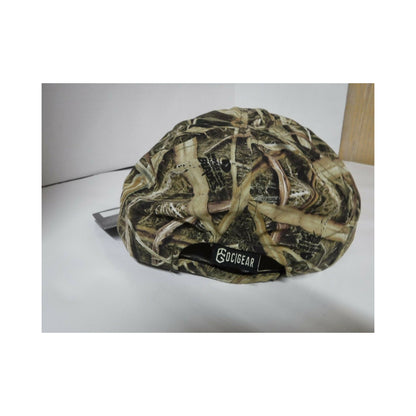 New Authentic Mossy Oak Hat Green Tree Camo Blades/ Black Mesh Liner Inside