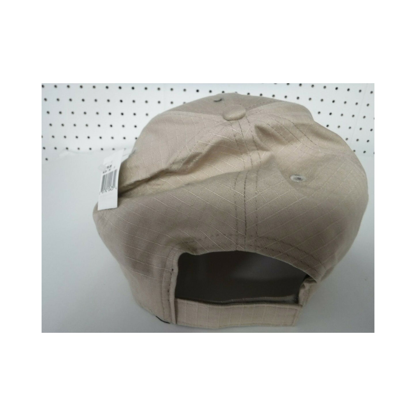 New Authentic Outdoor Cloth Hat Khaki/ Gray Bass Chasing Red Lure