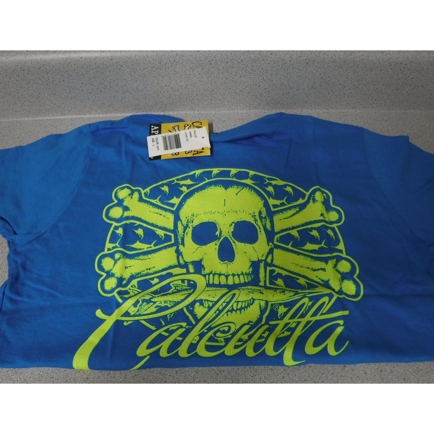 Sapphire with Green Logo Front and Back