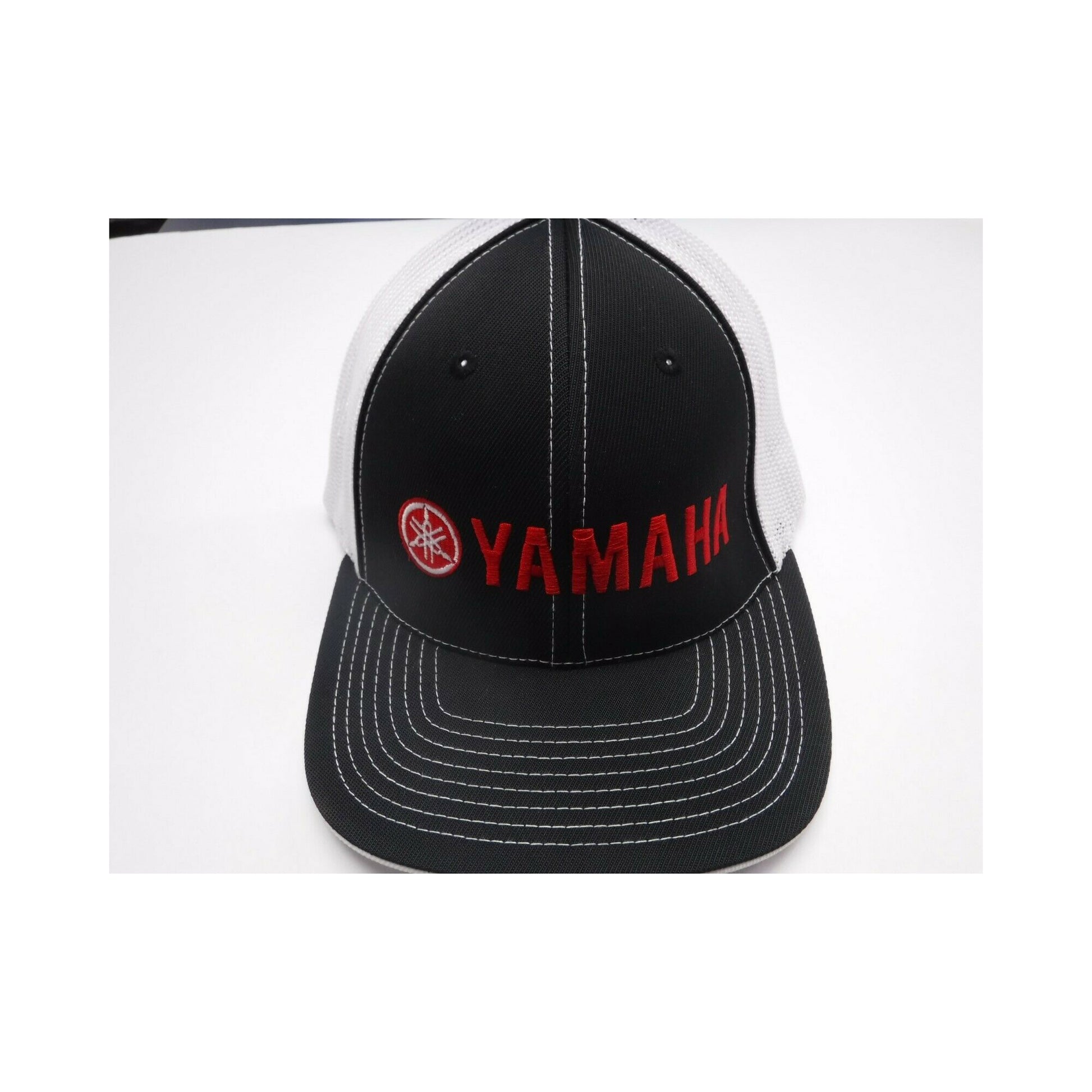 Black with Red Letters
