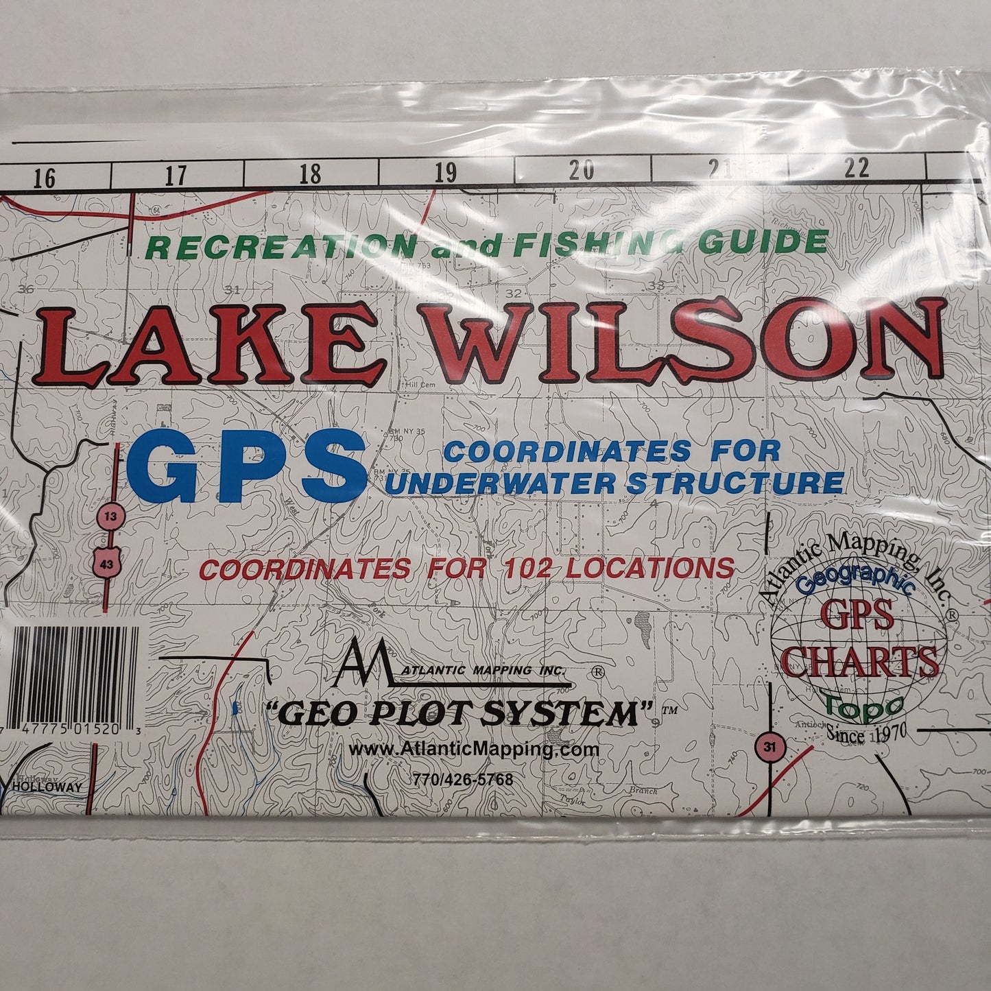Atlantic Mapping GPS Paper Map