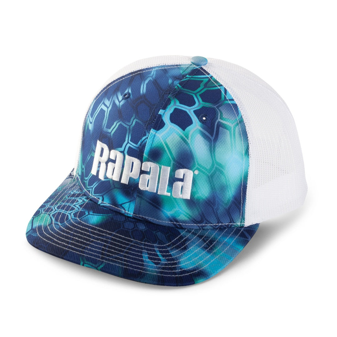 Rapala Trucker Hat-Kryptek Pontus/White Mesh