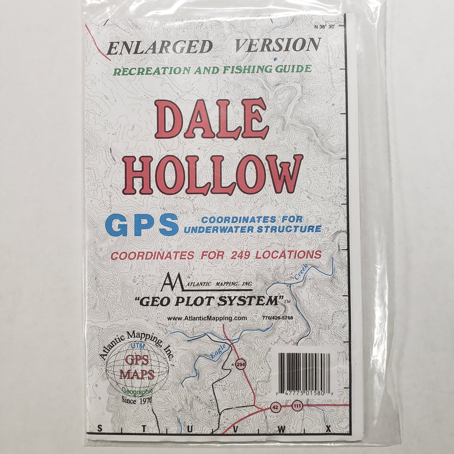 Atlantic Mapping GPS Paper Map