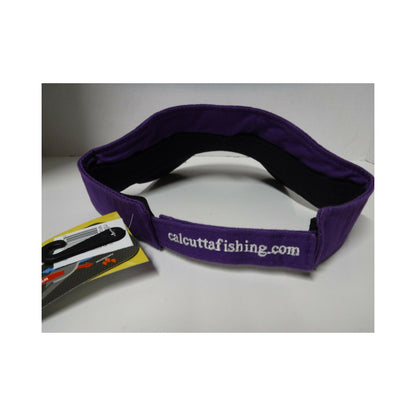 New Calcutta Visor With Logo/ Adjustable PURPLE