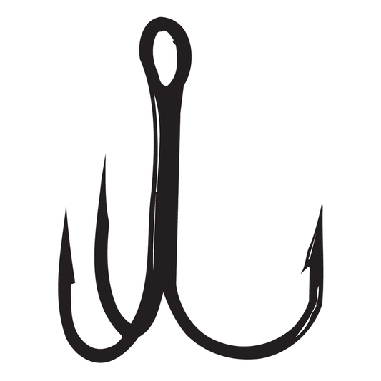 Gamakatsu Magic Eye Treble Round Bend - NS Black