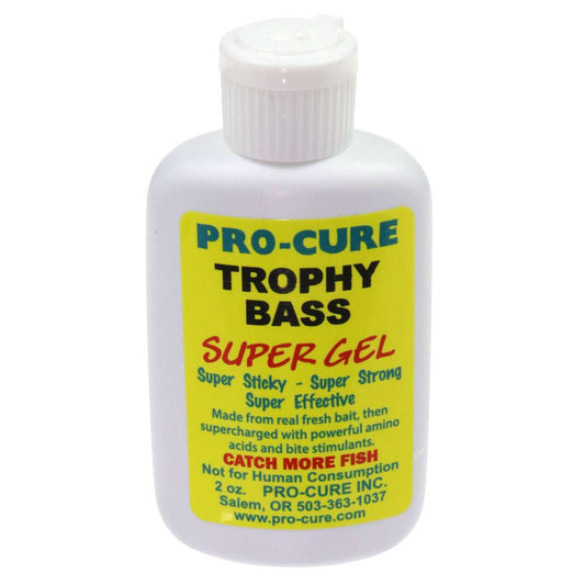 Pro-Cure Super Gel- Trophy Bass- 2 oz.