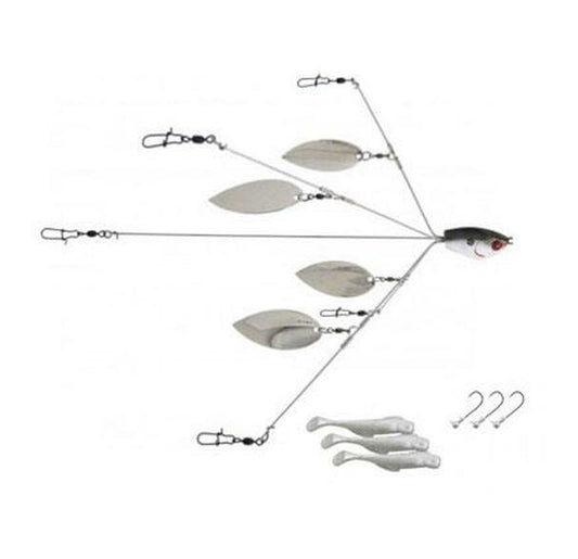 YUM YumbrellaFlash Mob Jr 5 Wire-Pearl White-Willow