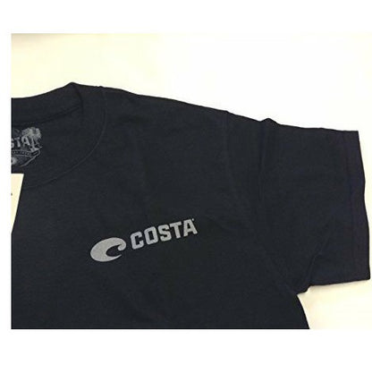 New Authentic Costa Short Sleeve T-Shirt Totem Black Small