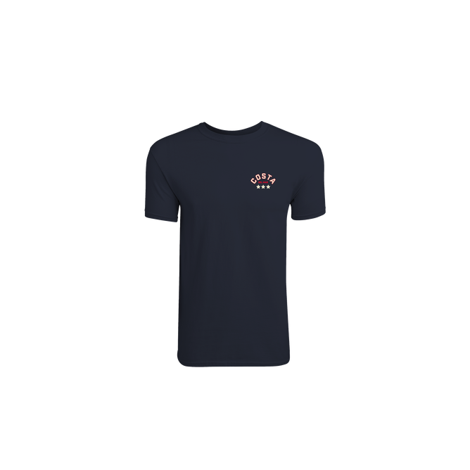 New Authentic Costa Anthem Short Sleeve T-Shirt Navy