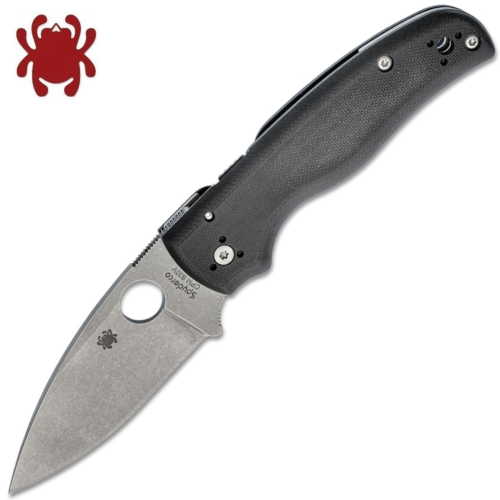 Spyderco Shaman Plain Black G-10 C229GP