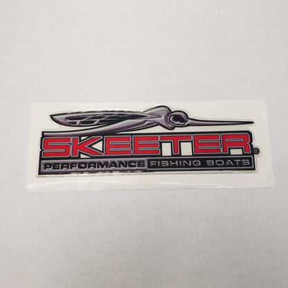 New Authentic Skeeter with Bug Emblem Red/ White/ Black/ Domed 12"