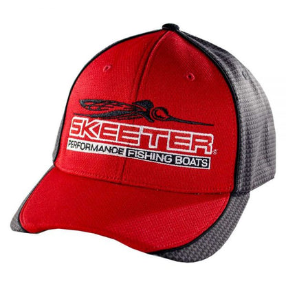 New Authentic Skeeter Hat Richardson Hat  Red/ Black Micro Mesh