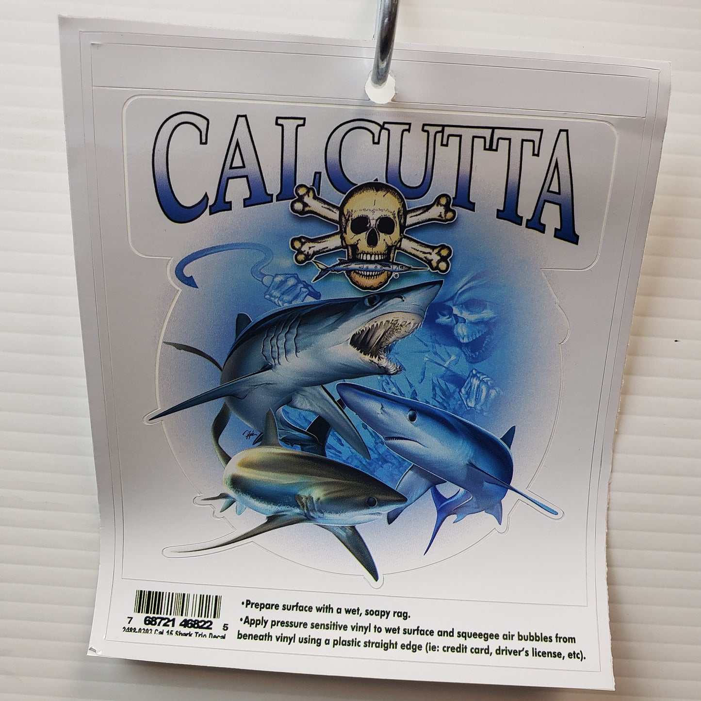 New Calcutta Decal 4" X 5"