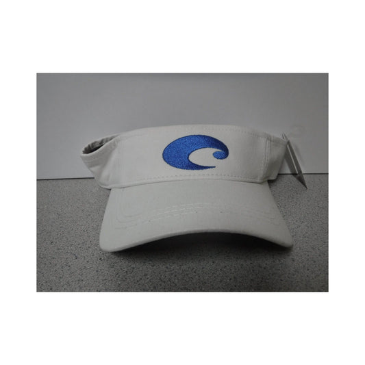 White/ Cotton/ Blue Logo