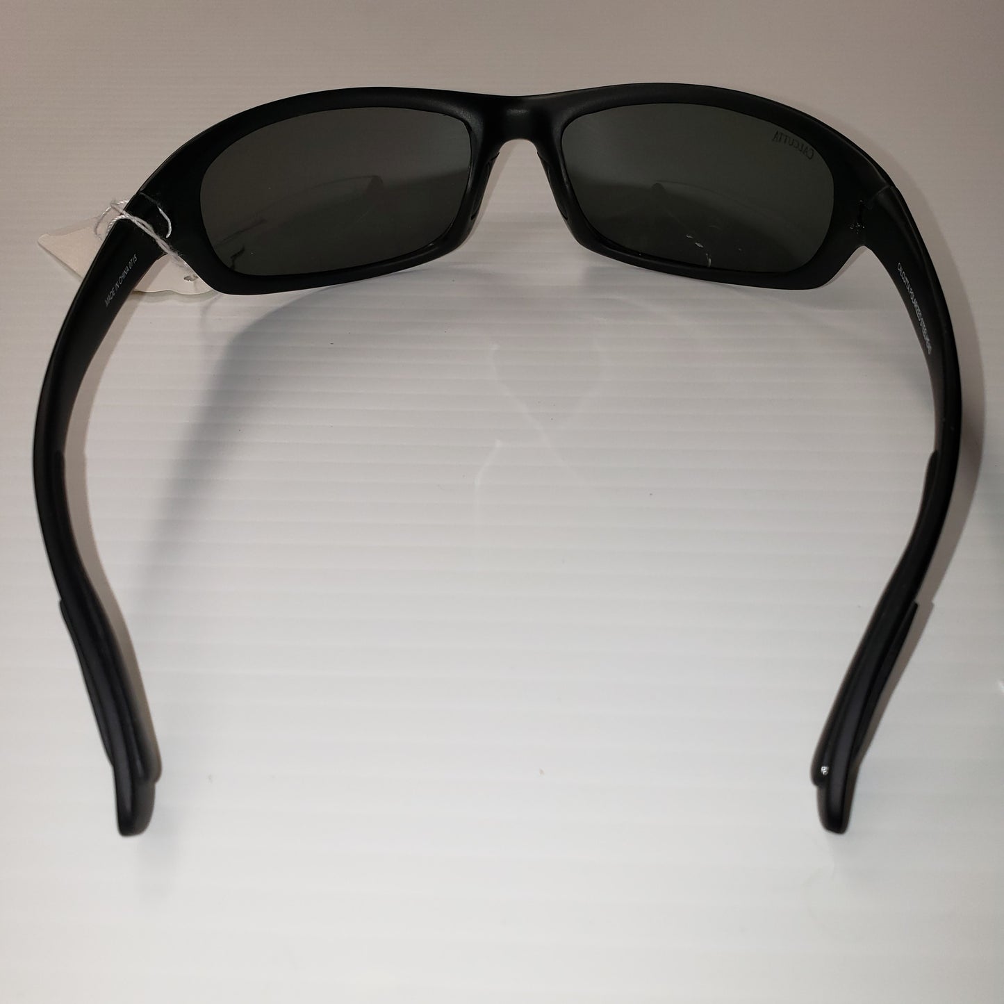 New Authentic Calcutta Steelhead Sunglasses Matte Black Frame/ Polarized Gray Lens