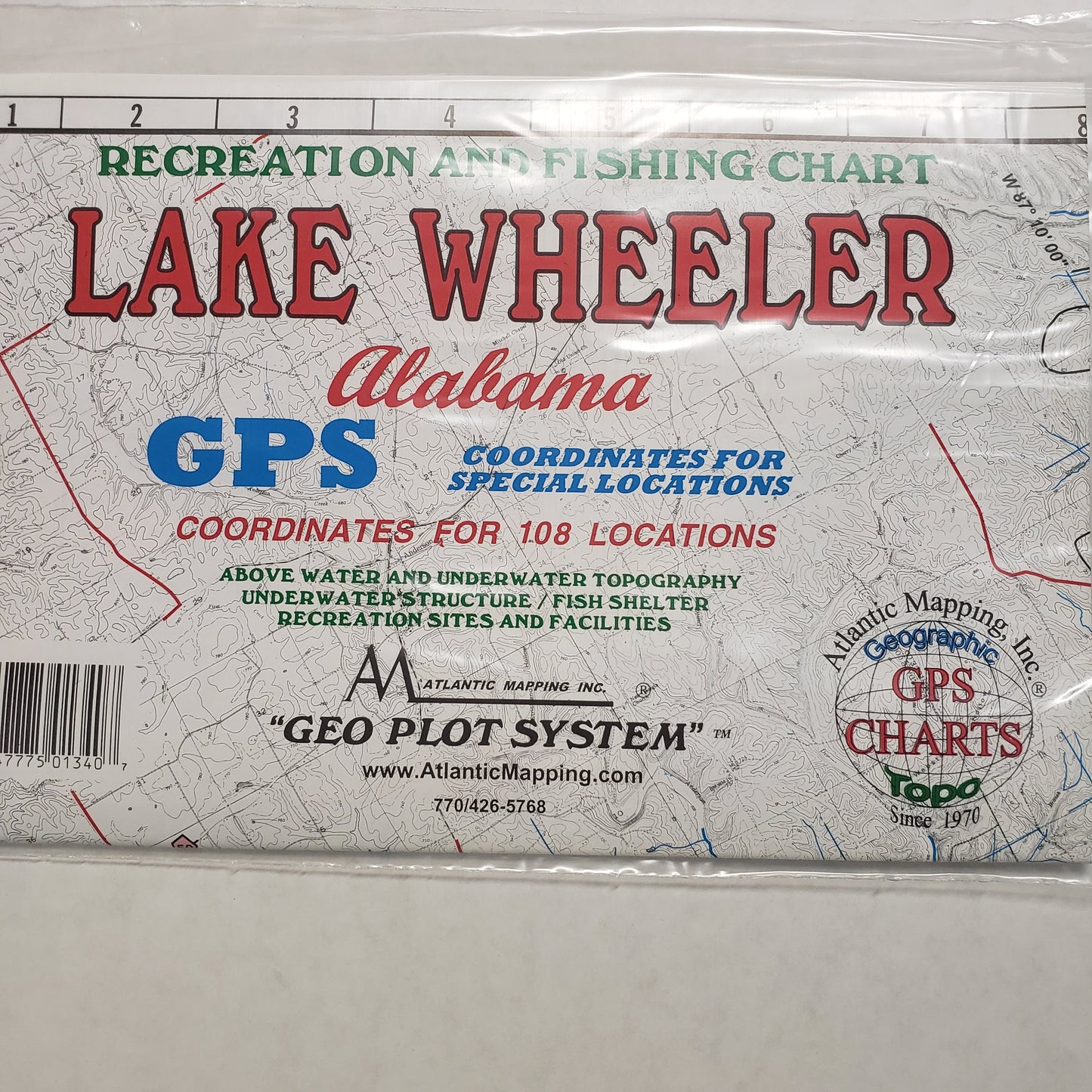 Atlantic Mapping GPS Paper Map