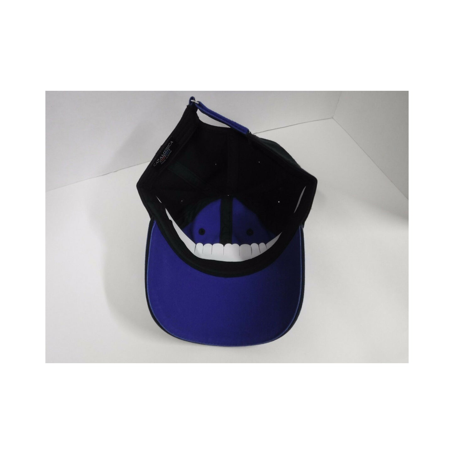 New Authentic Skeeter Richardson Cloth Hat Blue/ Back Black