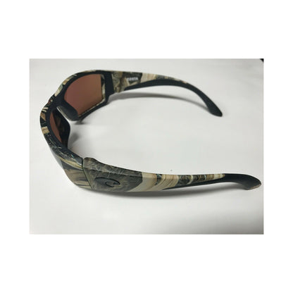 New Authentic Costa Corbina Polarized Sunglasses Mossy Oak Frame Silver Mirror Lens 580P