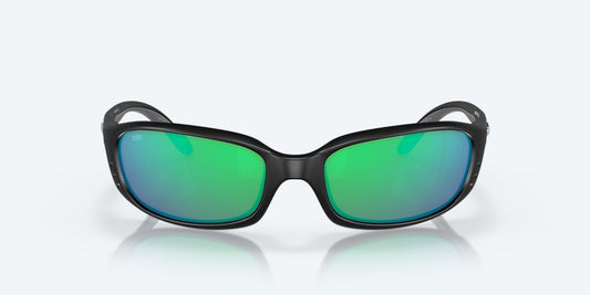 New Authentic Costa Sunglasses-Brine -Matte Black Frame/Green  Mirror Lens-580G