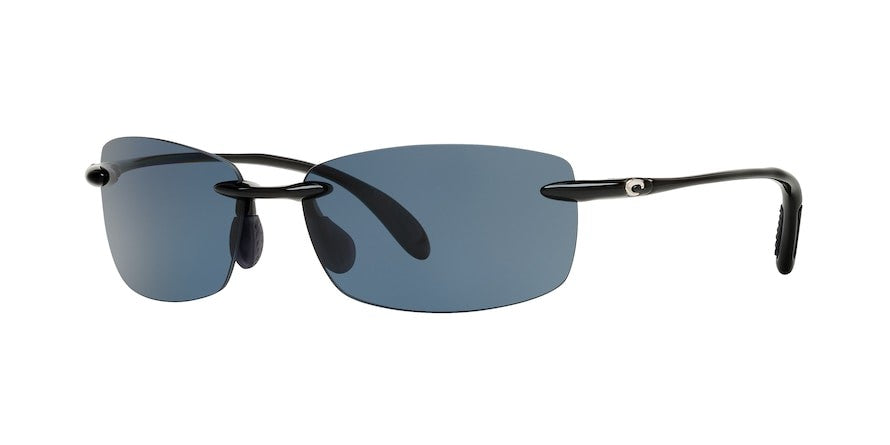 New Authentic Costa Ballast Readers Shiny Black/Gray 2.50 580 P