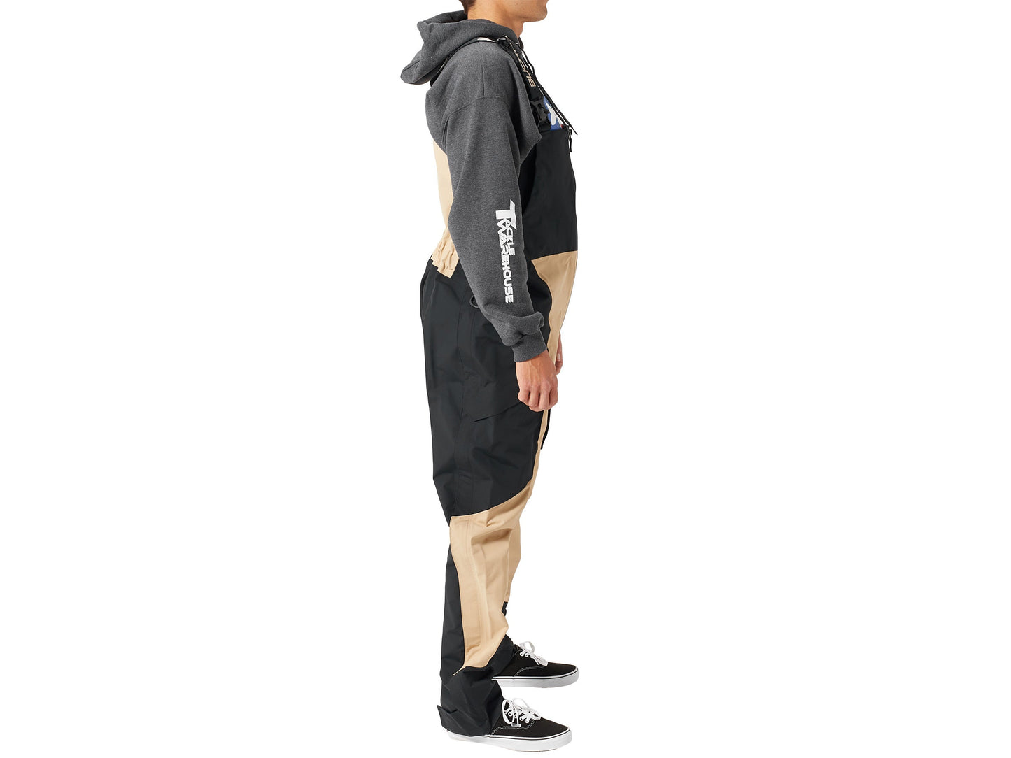 Buck N Bass Reservoir Rain Shell Bib Pant River Rock XXL