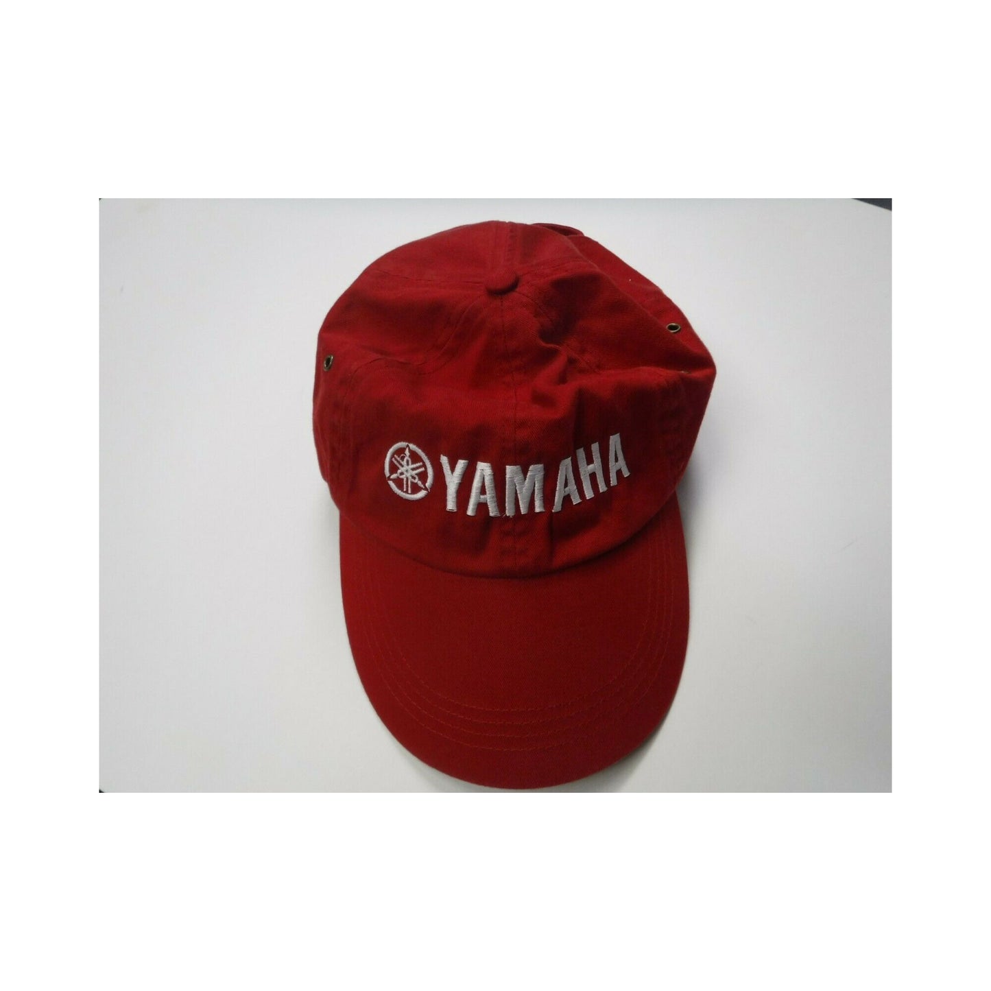 Red with White Lettering