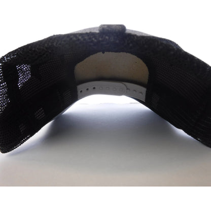 New Authentic Mercury Hat-Gray with Tan Patch Black Mesh