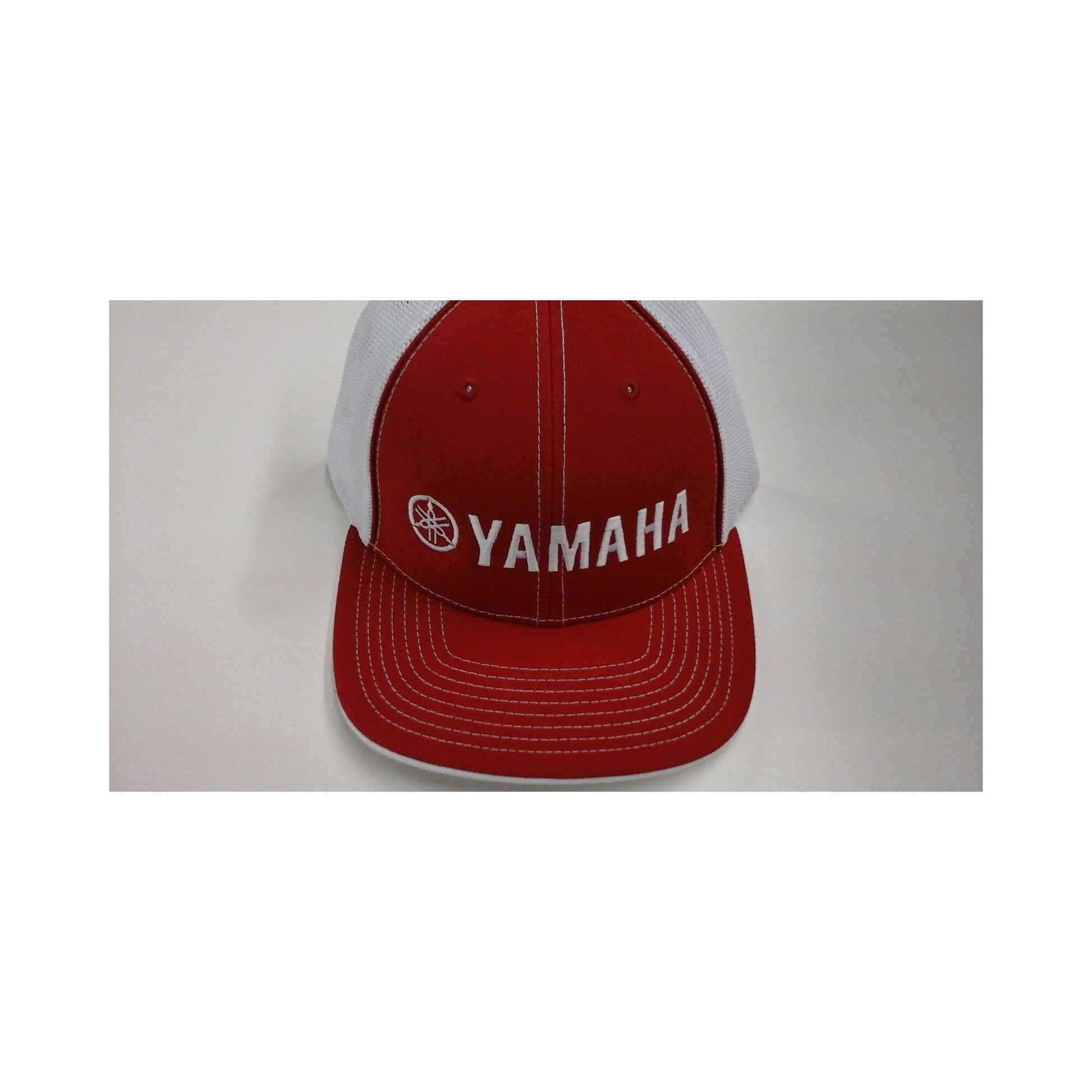 Red with White Lettering