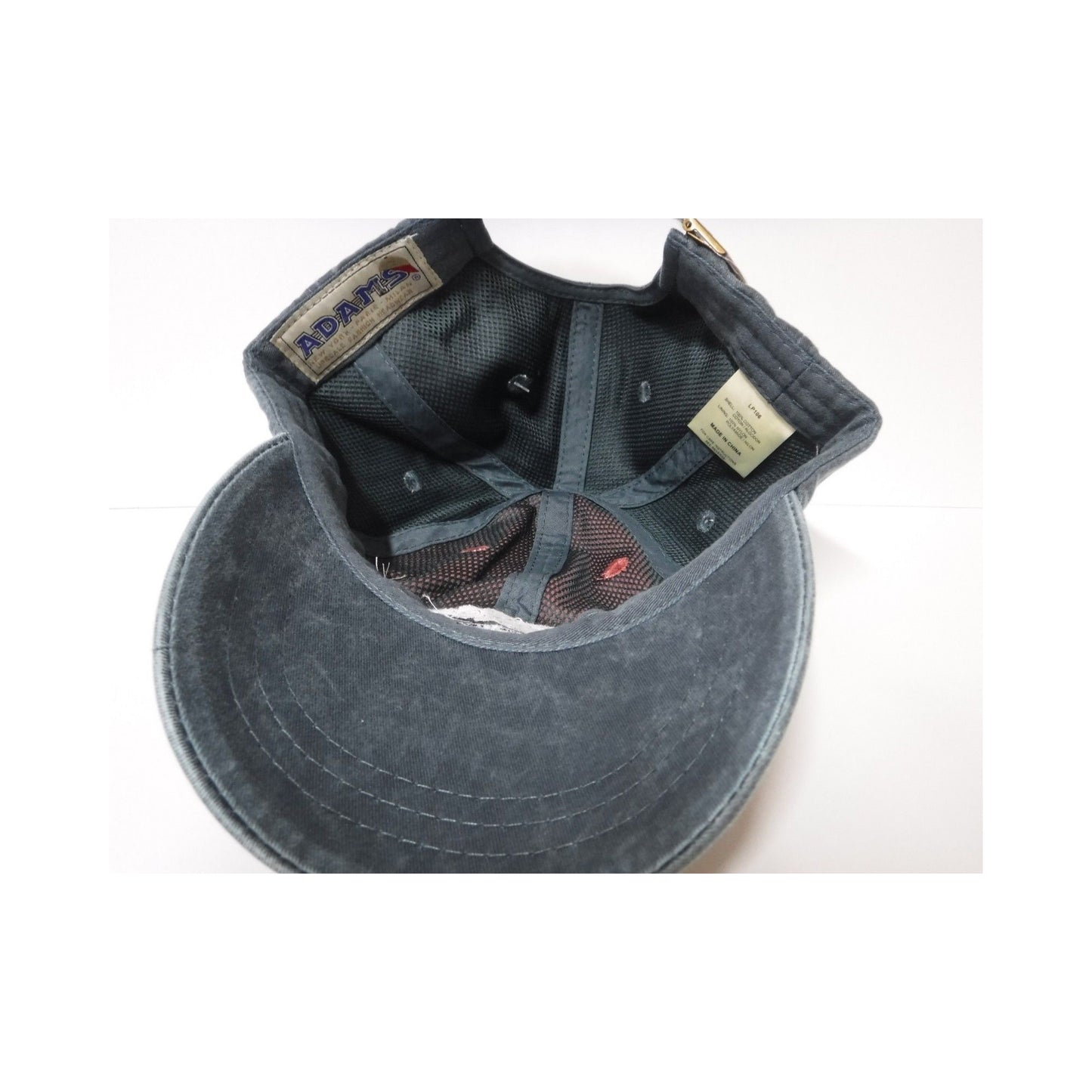 New Authentic Skeeter Richardson Hat  Navy/ Red Faded Look