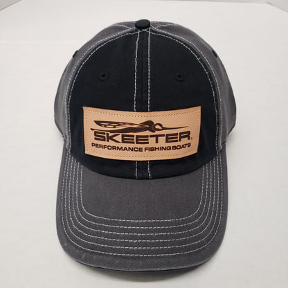 New Authentic Skeeter Richardson Black/ Patch Hat