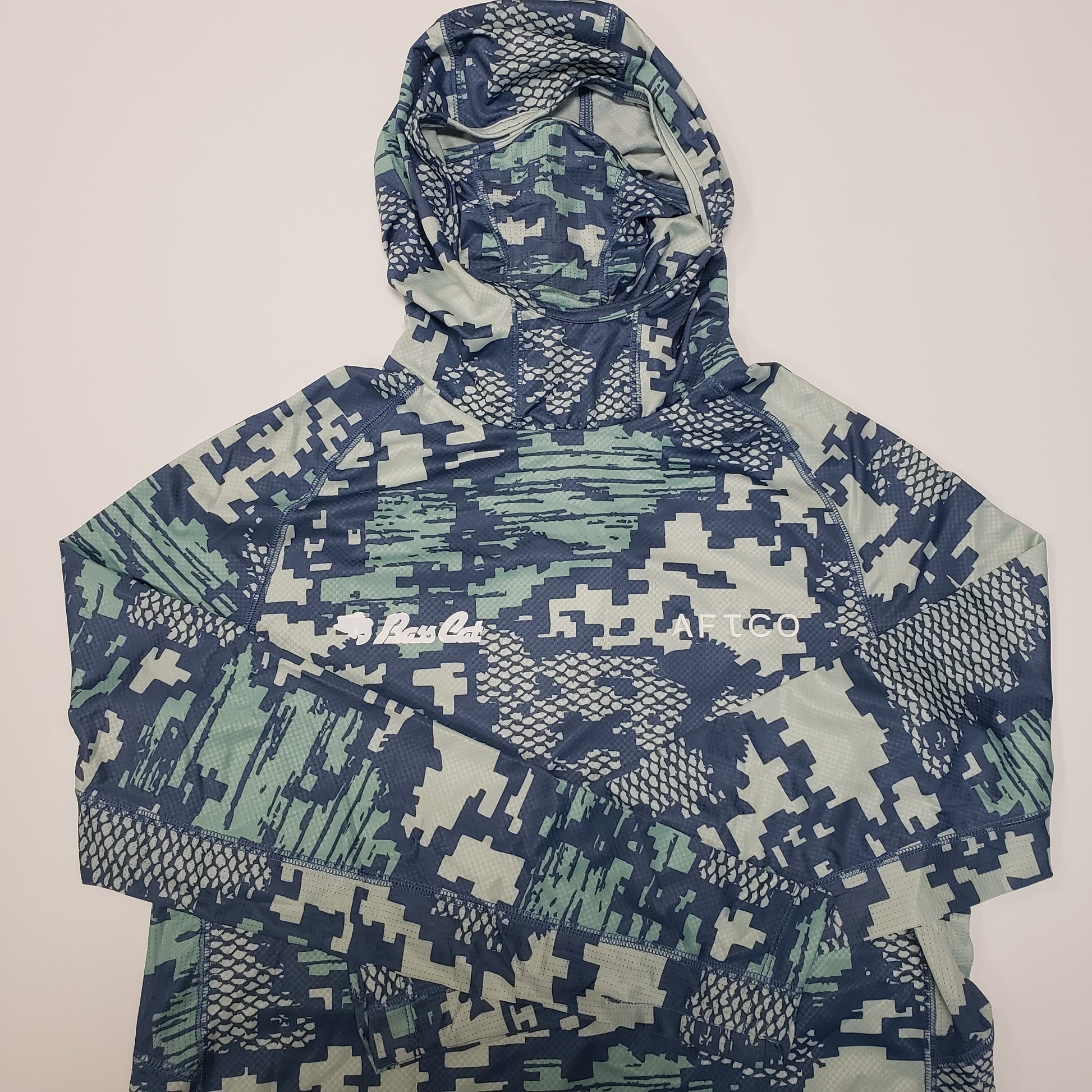 Teal Digi Camo