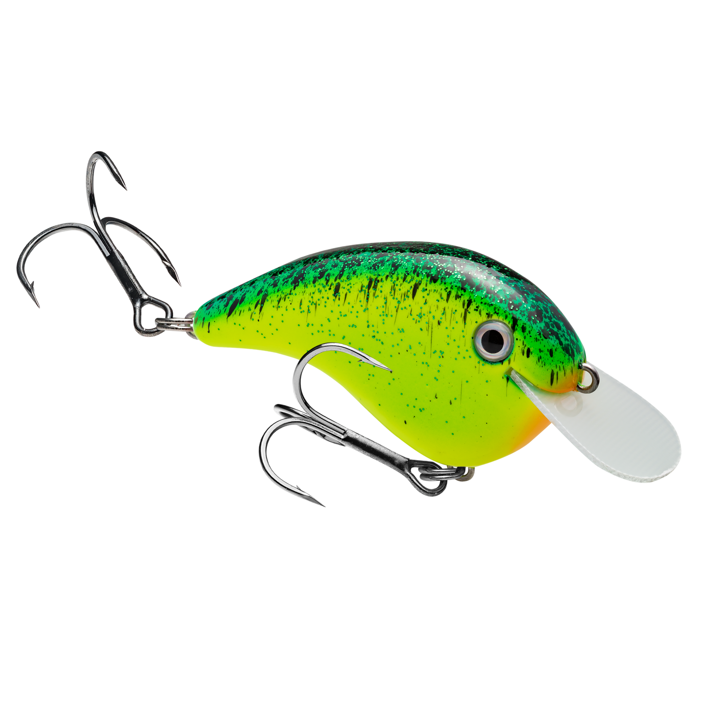 Chartreuse with Blue / Black Splatterback