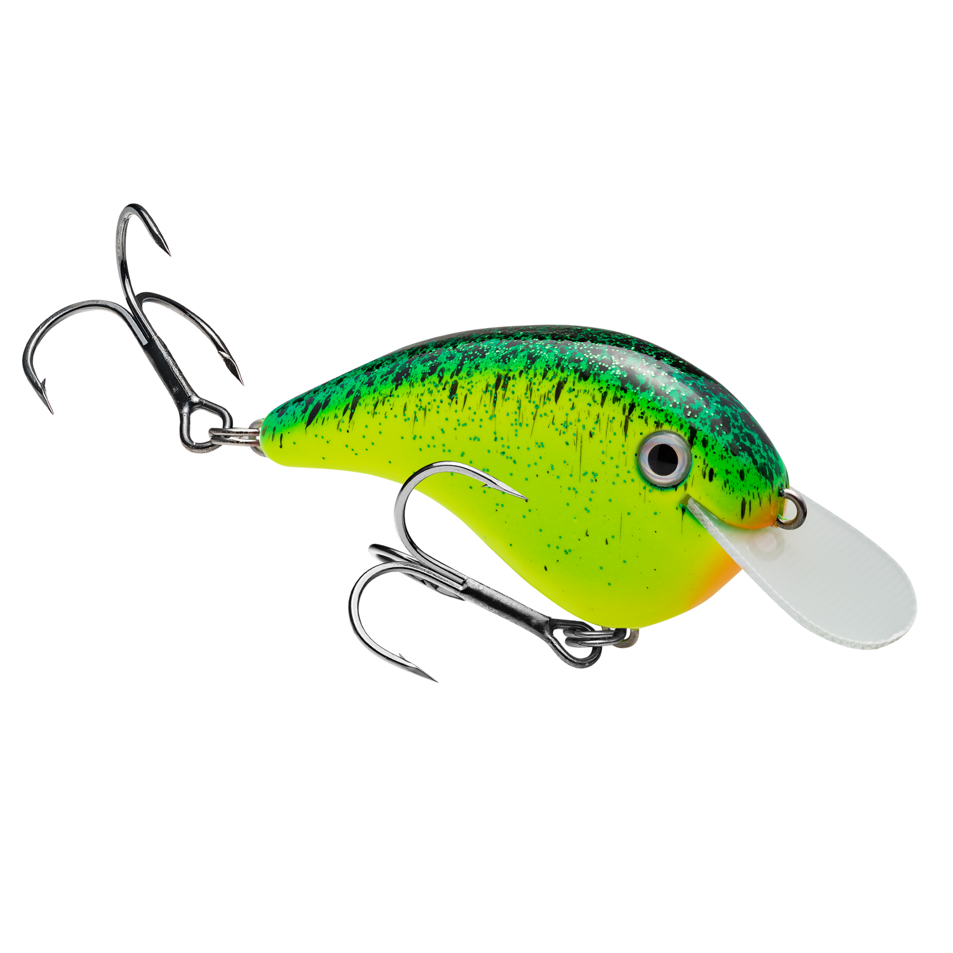 Chartreuse with Blue / Black Splatterback