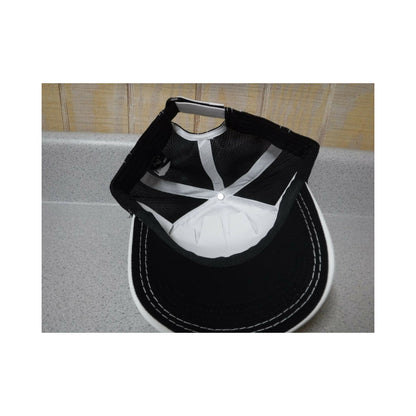 New Authentic Calcutta Low Profile Hat White With Watermark Tarpon/ Black Back