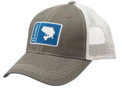 New Authentic Costa Del Mar Moss Green Original Patch Bass Hat