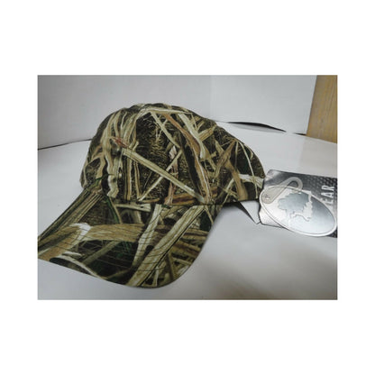 New Authentic Mossy Oak Hat Green Tree Camo Blades/ Black Mesh Liner Inside