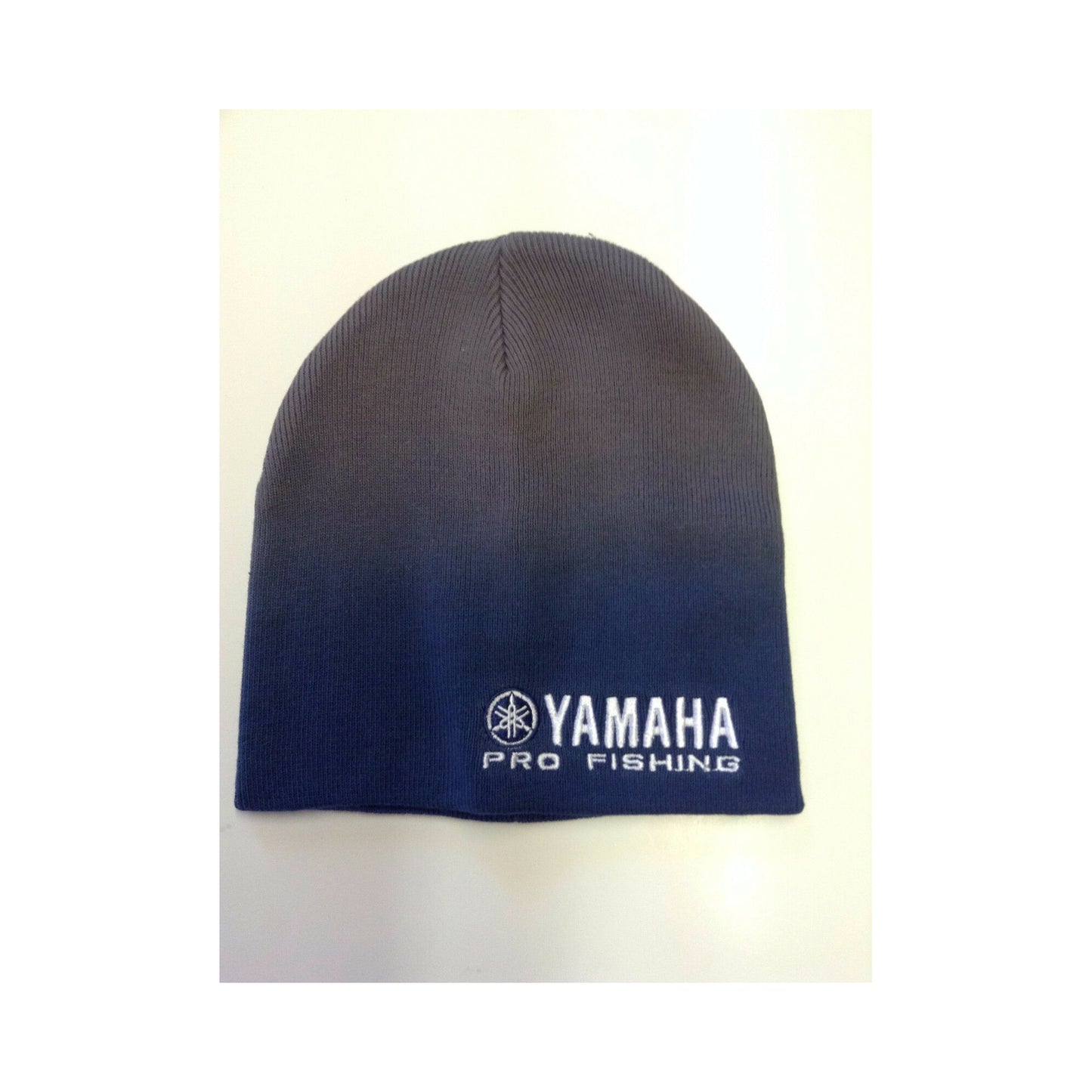 New Authentic Yamaha Pro Fishing Blue/ Gray Beanie