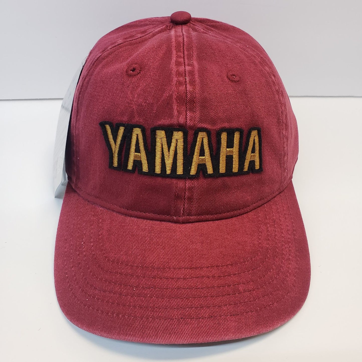 New Yamaha Hat-Heritage Curved Bill-Red Cloth